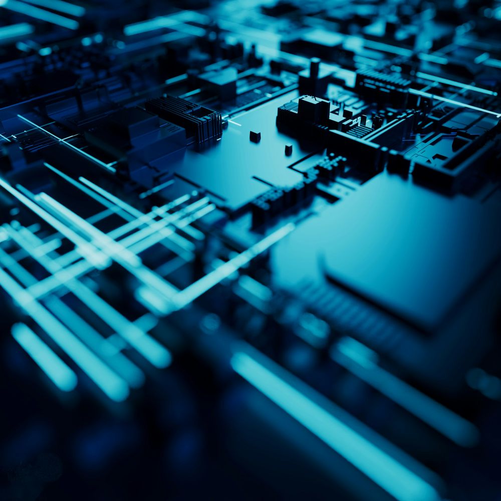 Close-up of a server, representing financial systems