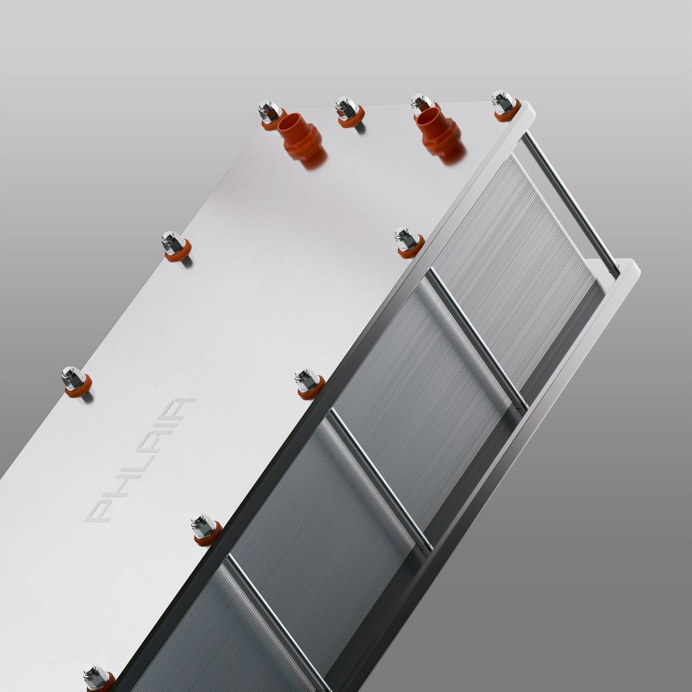 Precision-engineered heat exchanger plate